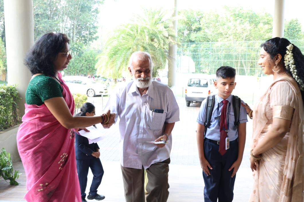 Grade V Assembly & Grand Parents' Day